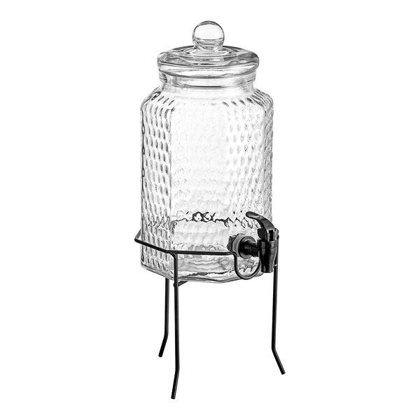 Where to rent DISPENSER 1GAL CLEAR GLASS w METAL STAND in Mt. Airy NC